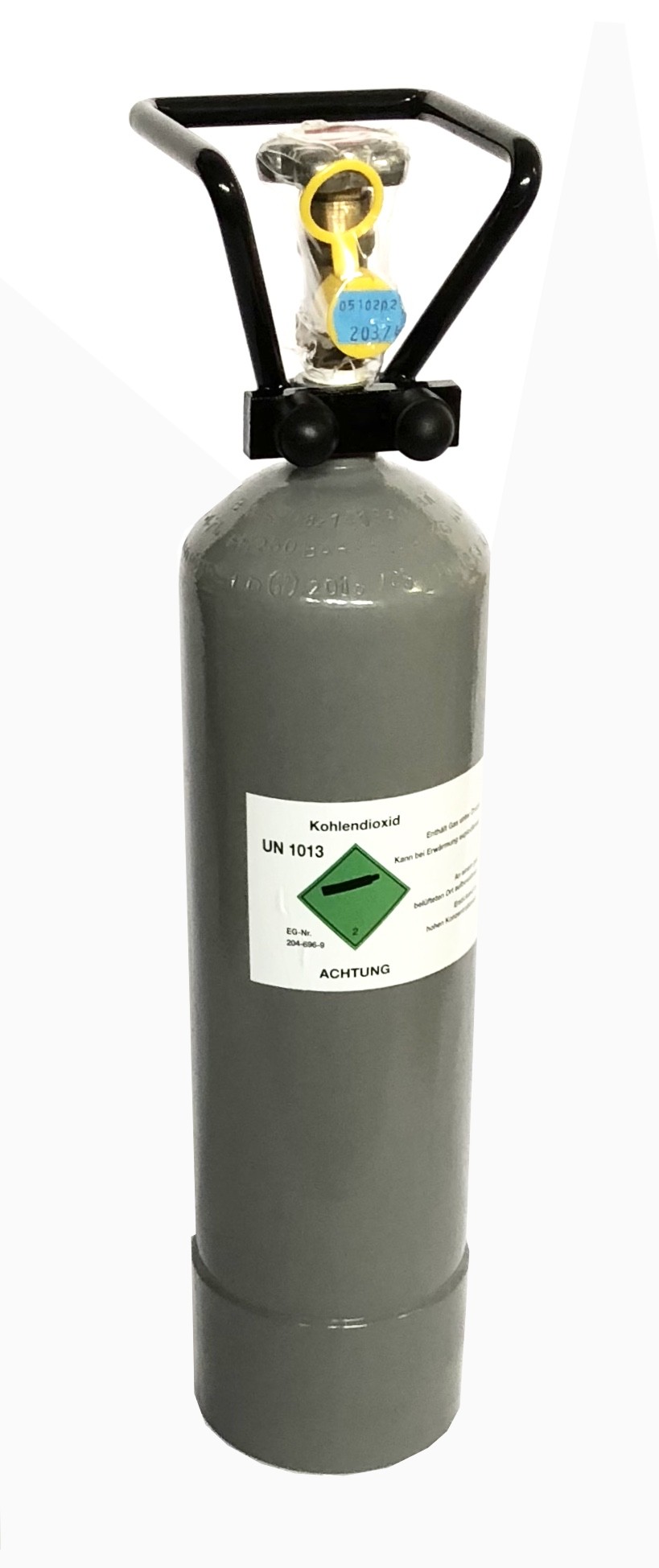 Co2 Flasche 2,0 kg für Bier Zapfanlage, gefüllt-ar18303-2,0 kg Co2 Flasche, Kohlensäureflasche für Bierzapfanlage, Bier zapfen mit Co2-getraenkezapfanlagen.net